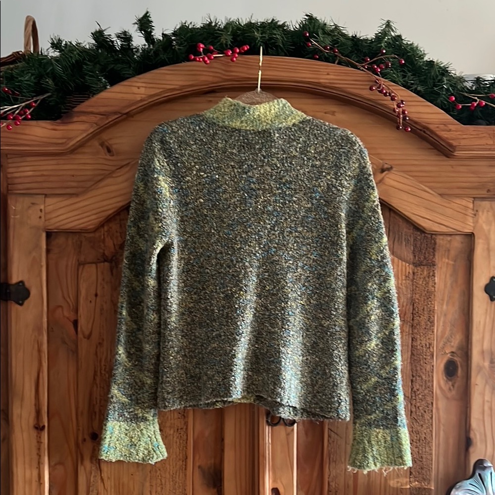 Nomadic Traders Green Boho Women's Sweater Size: Small (S) View 3